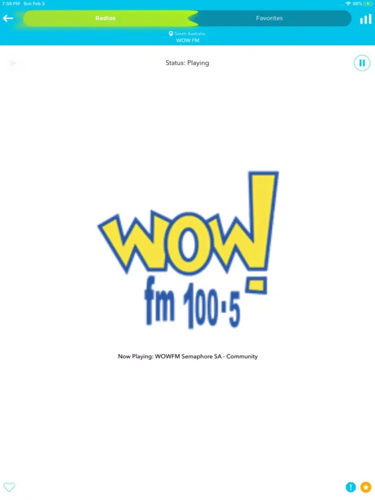 Capturas de pantalla de Radio Australia: Autralian FM iPad 