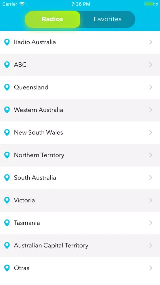 Capturas de pantalla de Radio Australia: Autralian FM