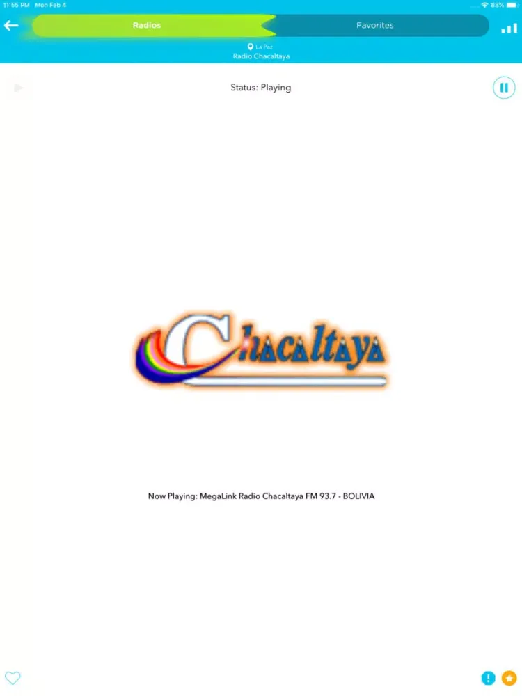 Radios Bolivia iPad  स्क्रीनशॉट