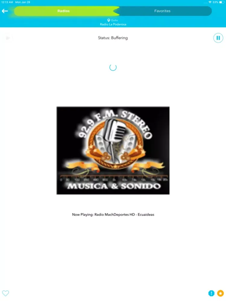 Radio Ecuador: Ecu Stations FM iPad 应用截图