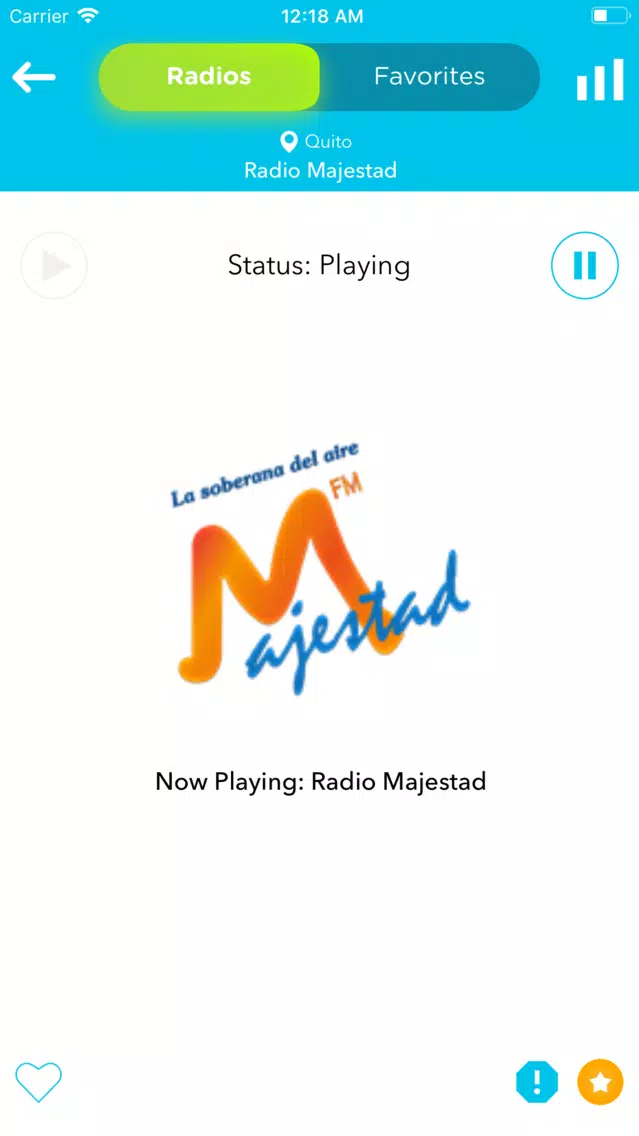 Captures d'écran de Radio Ecuador: Ecu Stations FM