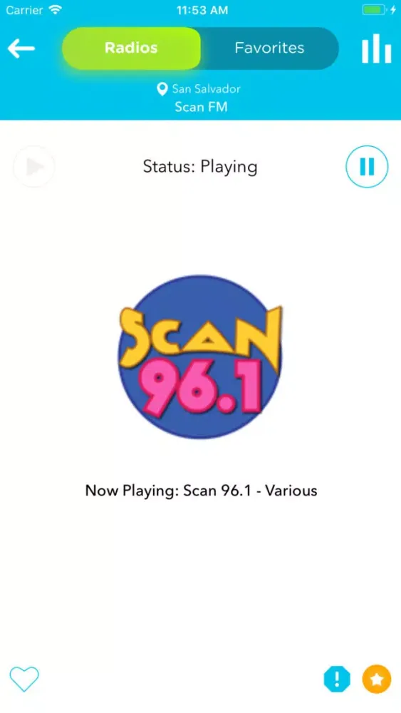 Radio El Salvador FM Station Screenshots