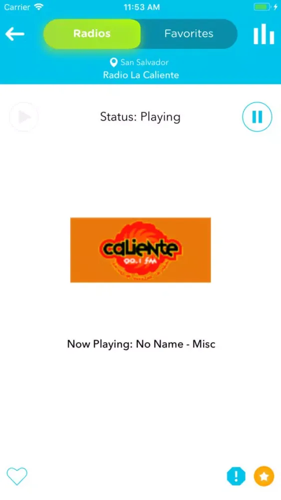 Radio El Salvador FM Station Screenshots