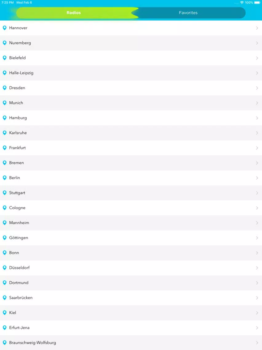 تصاویر Radio Germany: FM Deutschland iPad 