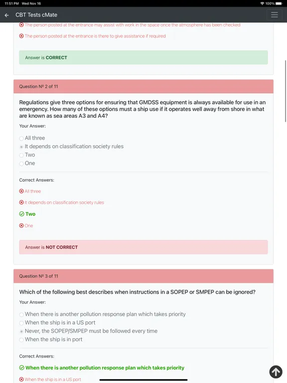 تصاویر CBT Tests - cMate iPad 