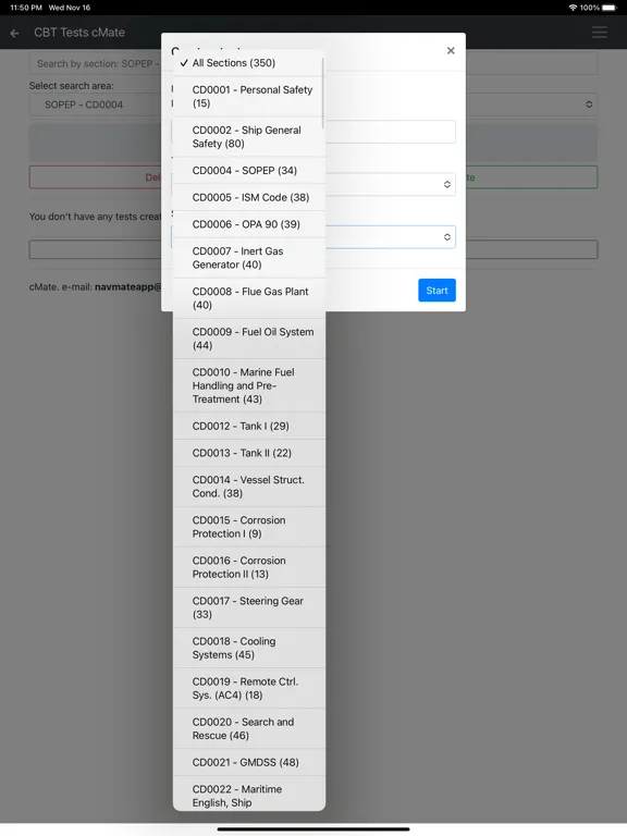 تصاویر CBT Tests - cMate iPad 