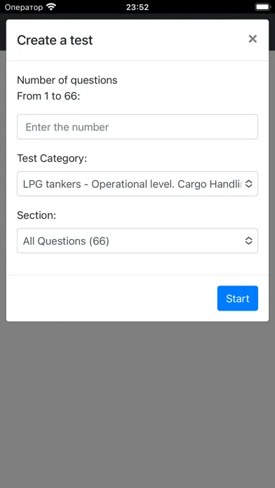 LPG tankers CHaS Operational Screenshots