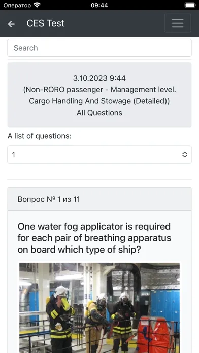Zrzuty ekranu Non-RORO passenger CHaS Manag