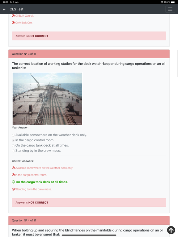 Oil tankers CHaS Support CES iPad 應用截圖