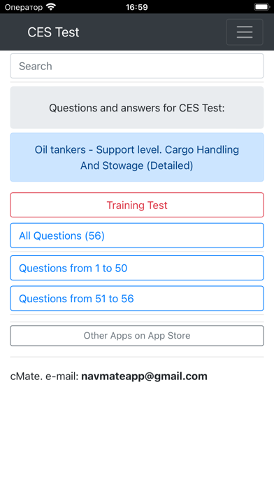 Oil tankers CHaS Support CES應用截圖