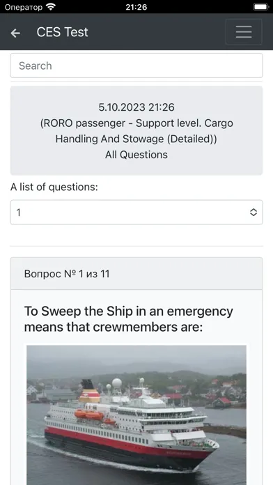 RORO passenger CHaS Supp. CES Screenshots