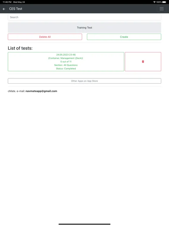Container. Management Deck CES iPad 应用截图