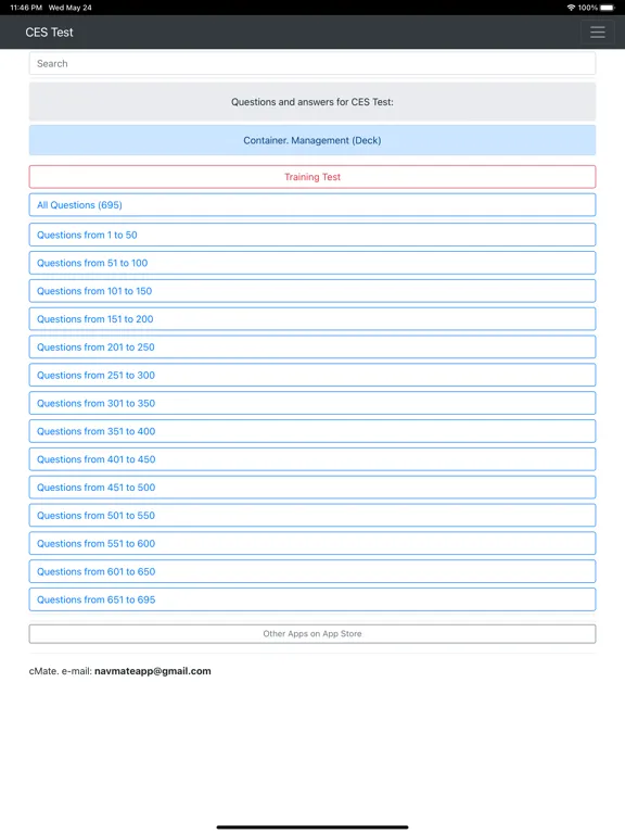 Container. Management Deck CES iPad 应用截图
