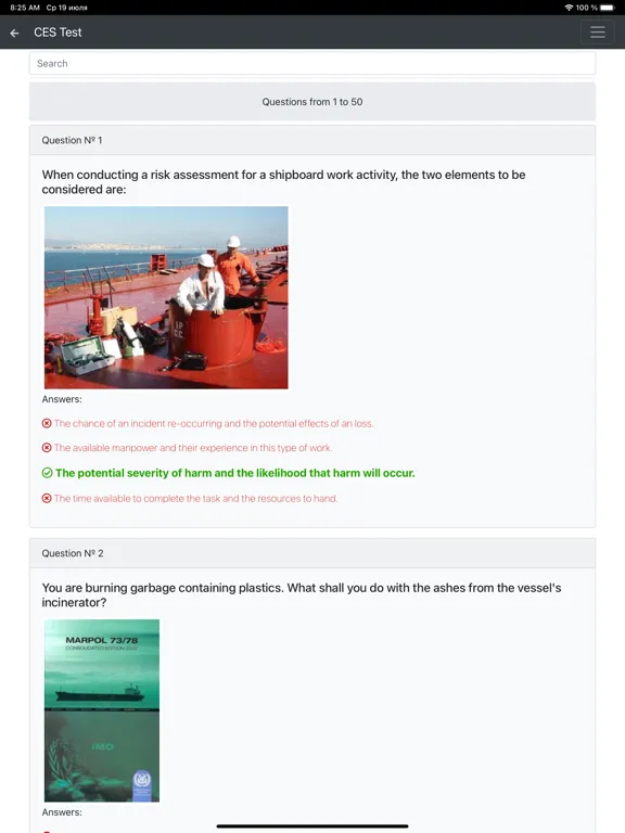 Tangkapan layar Non-RORO passenger. Management iPad 