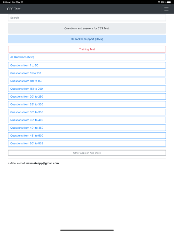 Oil Tanker. Support Deck. CES iPad 应用截图