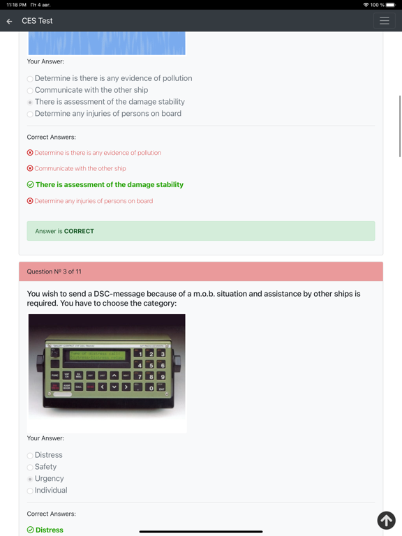 Reefers. Management CES Test iPad  Ekran Görüntüleri