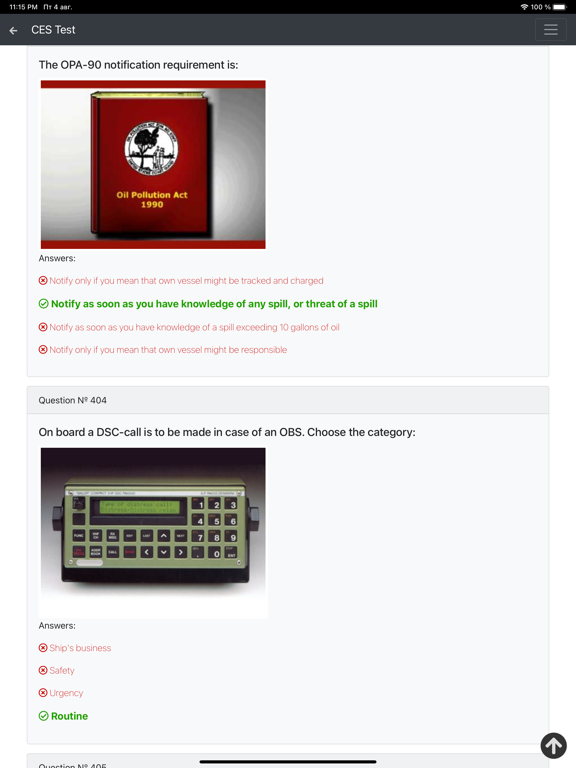 Reefers. Management CES Test iPad  Ekran Görüntüleri