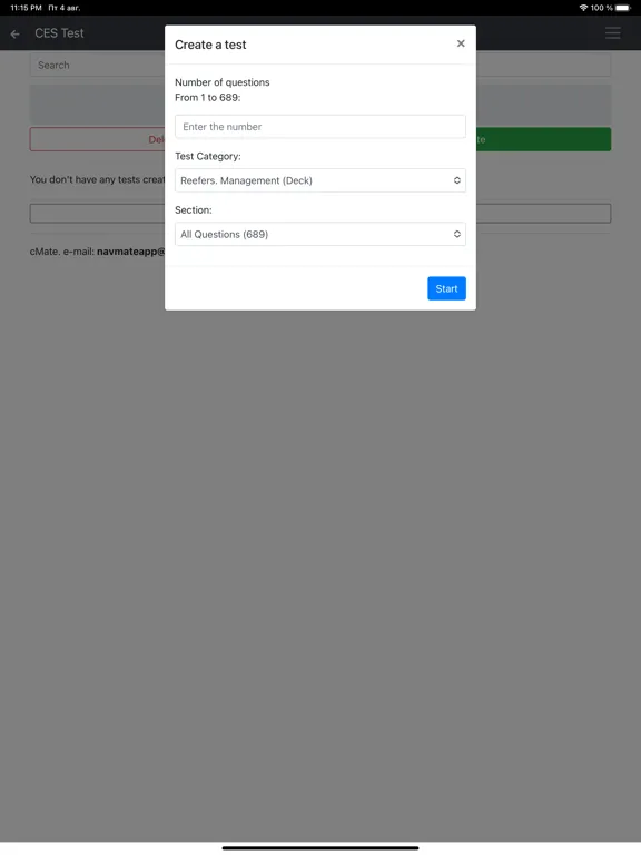Reefers. Management CES Test iPad  سکرین شاٹس
