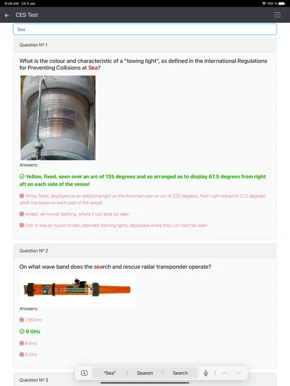 RORO cargo. Operational CES iPad 应用截图