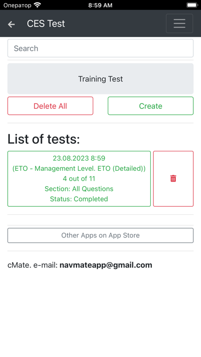 Tangkapan skrin ETO - Management Detailed CES