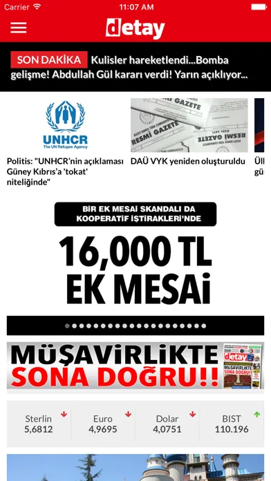 Detay Kıbrıs Gazetesi Ekran Görüntüleri