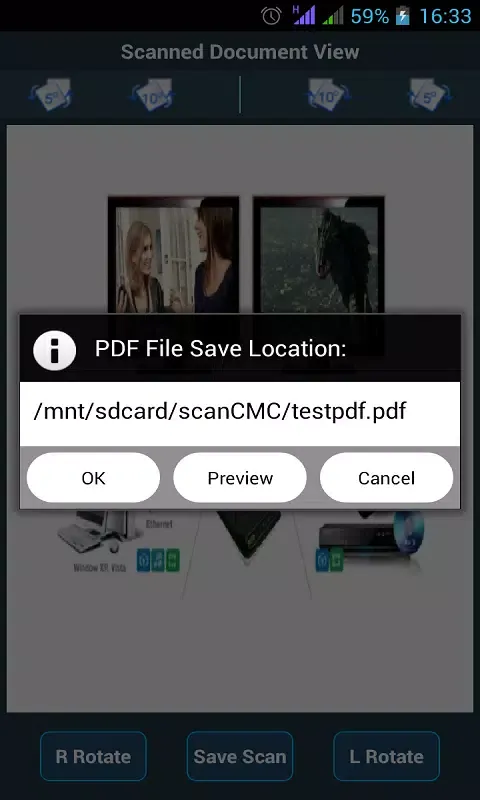CMC Image Scanner Screenshots