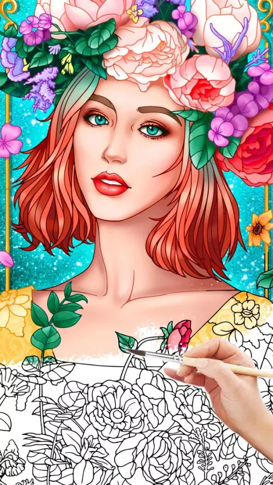 Capturas de tela do Paint Color: Color by Number