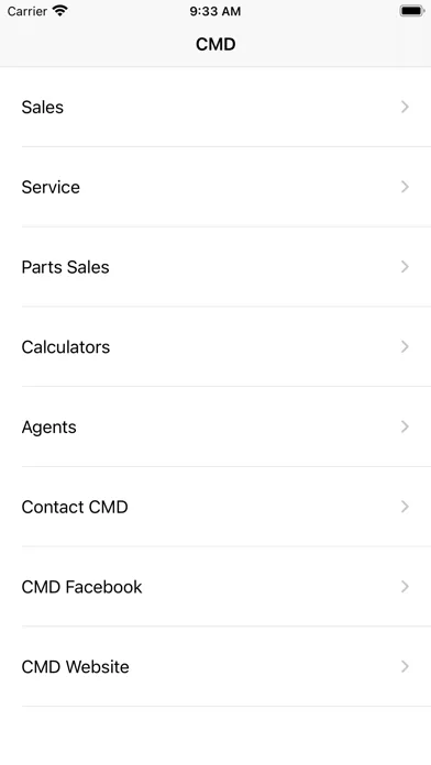 Capturas de pantalla de CMD Corp