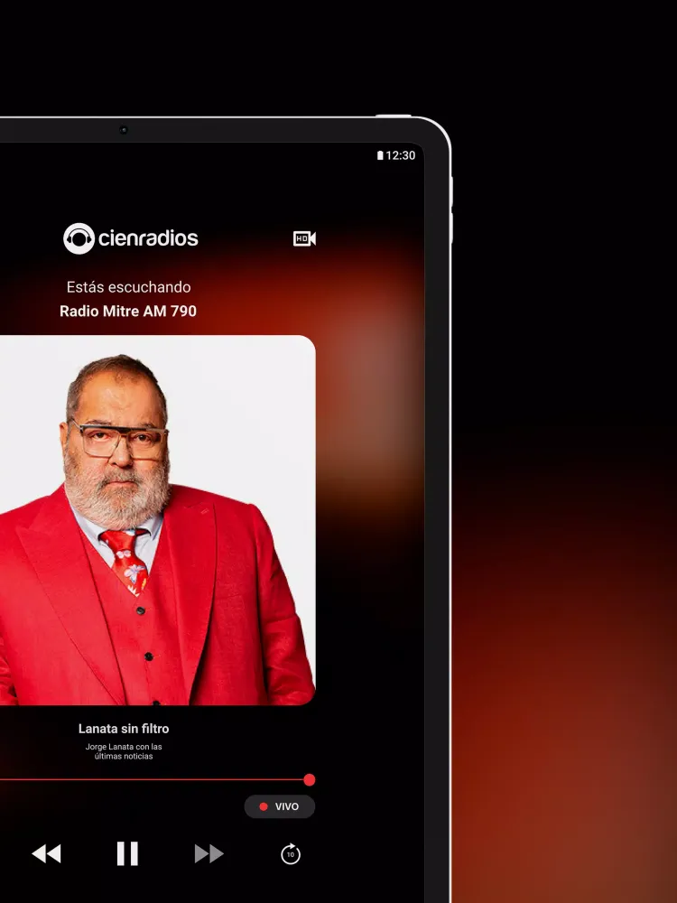 ภาพหน้าจอของ Cienradios
