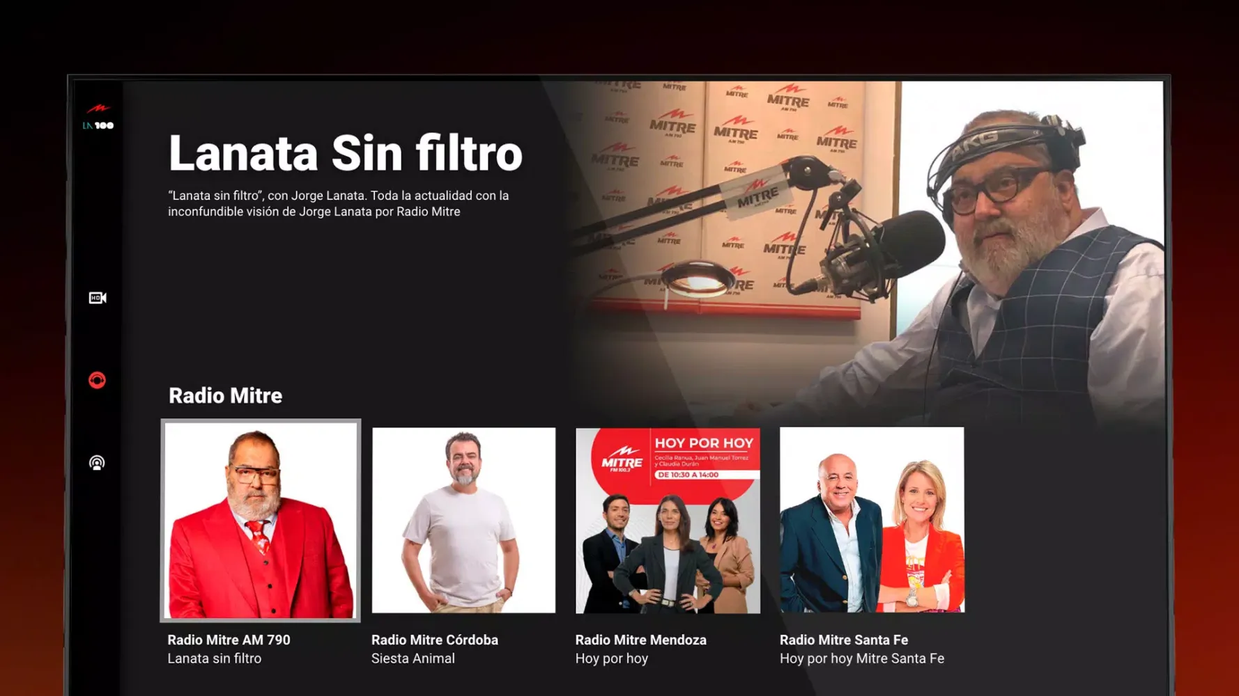 ภาพหน้าจอของ Cienradios