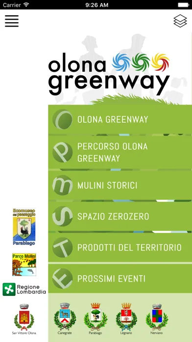 Ảnh chụp màn hình của Olona Greenway