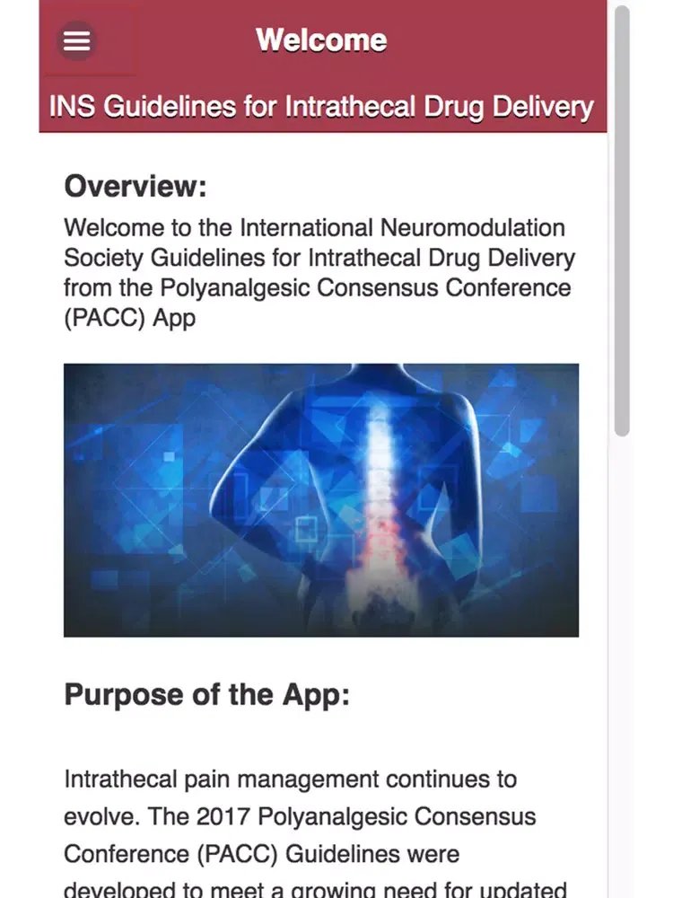 PACC Recommendations iPad 應用截圖