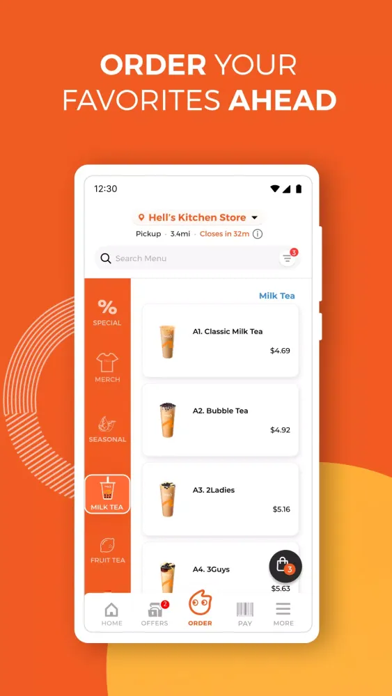 Capturas de pantalla de CoCo Bubble Tea