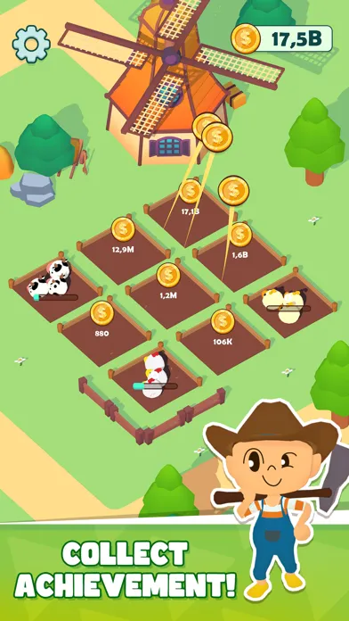 Farm Land: Idle Tycoon 스크린샷