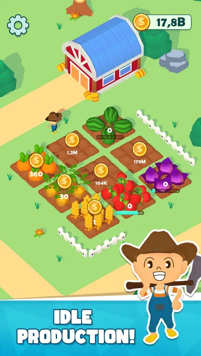 Farm Land: Idle Tycoon 스크린샷