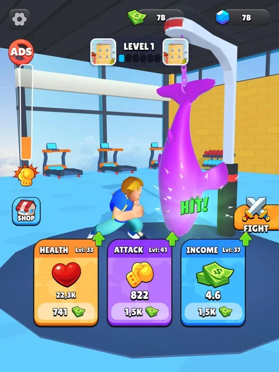 Lifting Hero: Merge Fighting iPad  Ekran Görüntüleri