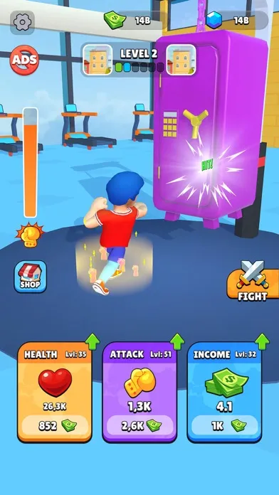 Lifting Hero: Merge Fighting Ekran Görüntüleri