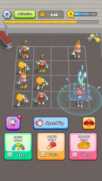 Merge Muscle Tycoon MMA Boxing سکرین شاٹس