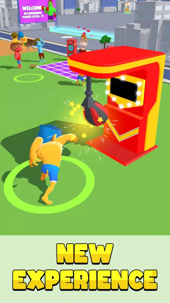 Tangkapan skrin Gym Lifting Hero: Clicker