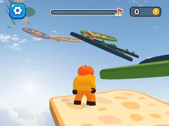 Parkour Up 3D: Only Jump High iPad  スクリーンショット
