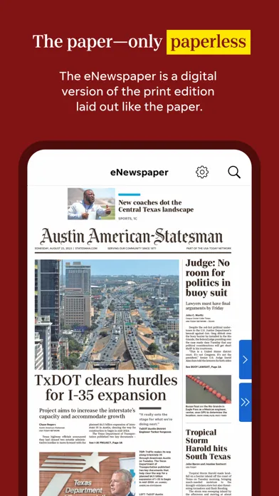 Ảnh chụp màn hình của Austin American Statesman