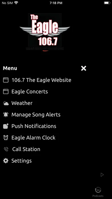Скриншоты 106.7 The Eagle