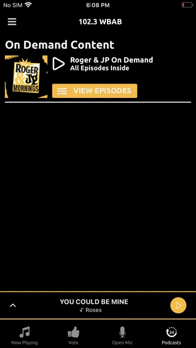 Capturas de pantalla de WBAB