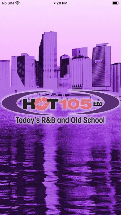 Tangkapan skrin HOT 105 FM Miami