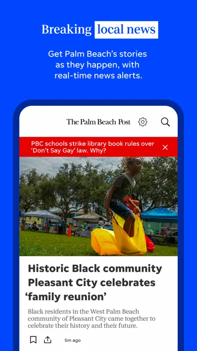 Captures d'écran de Palm Beach Post: Local News