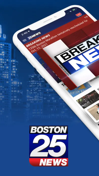 Zrzuty ekranu Boston 25 News | Live TV Video