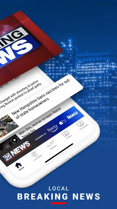 Zrzuty ekranu Boston 25 News | Live TV Video