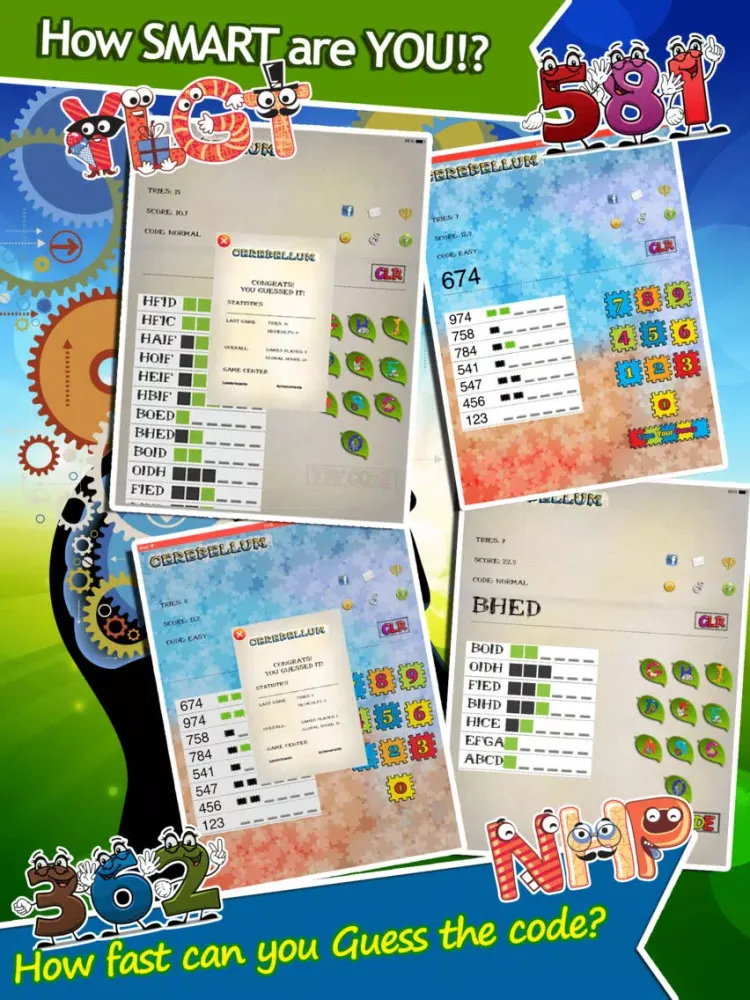 Screenshot di Brain Gym Free - Let’s Exercise Your Mind iPad 
