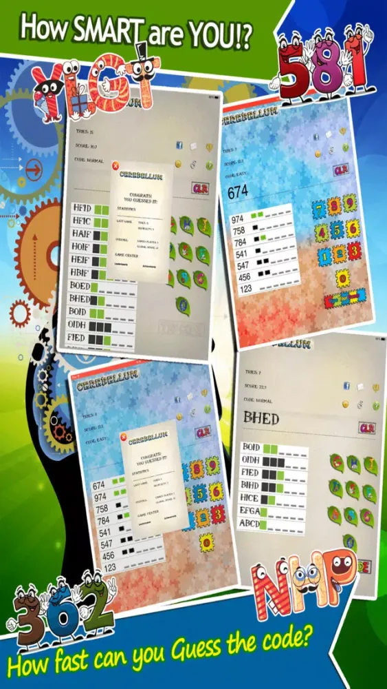 Screenshot di Brain Gym Free - Let’s Exercise Your Mind