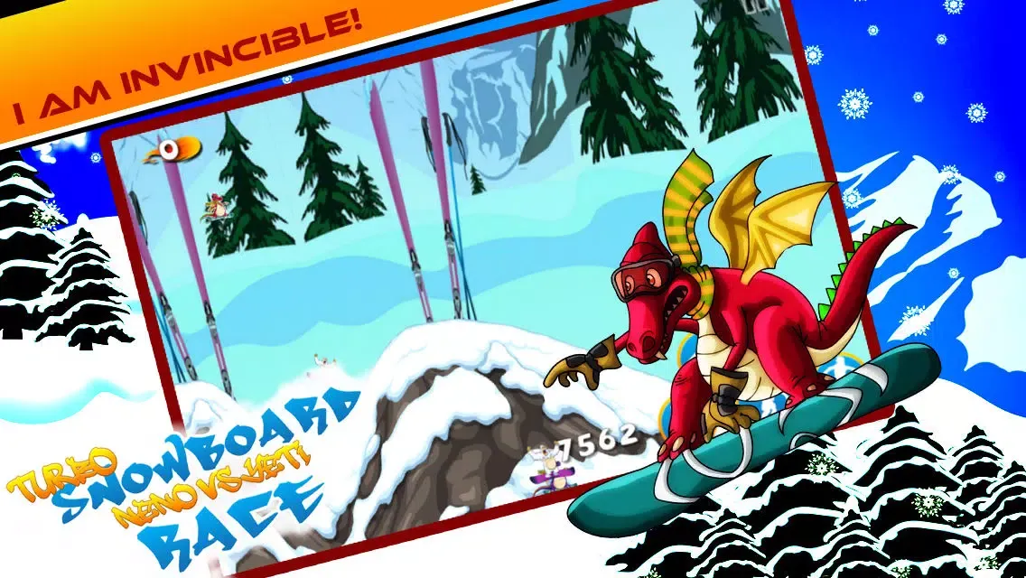 تصاویر A Dragon Turbo Snowboard Race, Neno vs Yeti